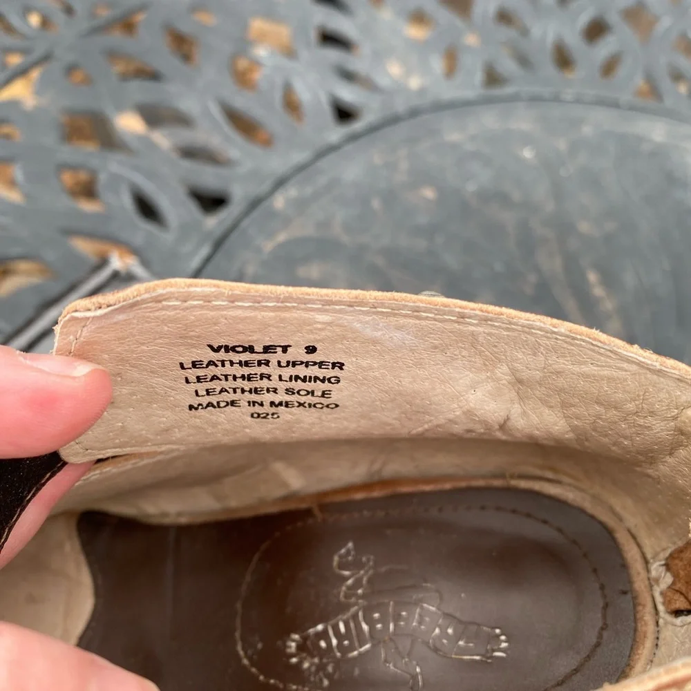 Freebird (Violet) Taupe Heeled Boots - Picture 5 of 7